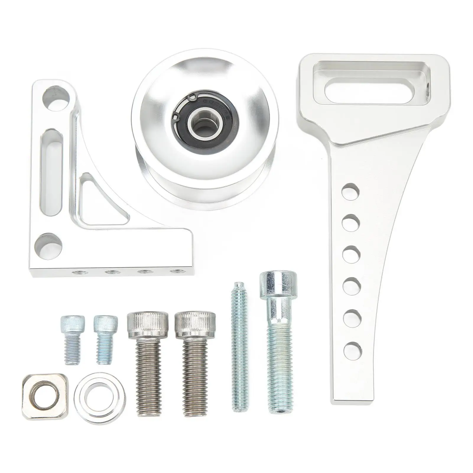 

Timing Belt Tensioner Kit Heavy Duty Easy To Install Durable Aluminium Alloy Impact Proof Manual Timing Belt Tensioner for car
