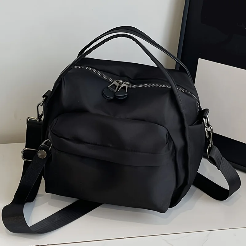 

Elegant Beige Crossbody Bag for Women. Large capacity, multiple pockets, double strap.Perfect for daily use & travel.Ideal gift!