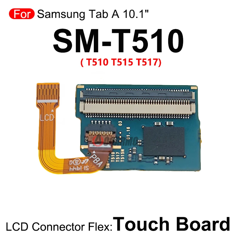 LCD Screen Flex Cable Connection Touch Small Board Replacement Parts For Samsung Galaxy Tab A 10.1\