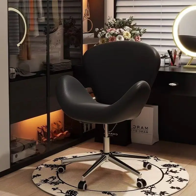 Single Sofa Chair Internet Celebrity Leisure    Modern Simple Swan Office Negotiation Bedroom Living Room