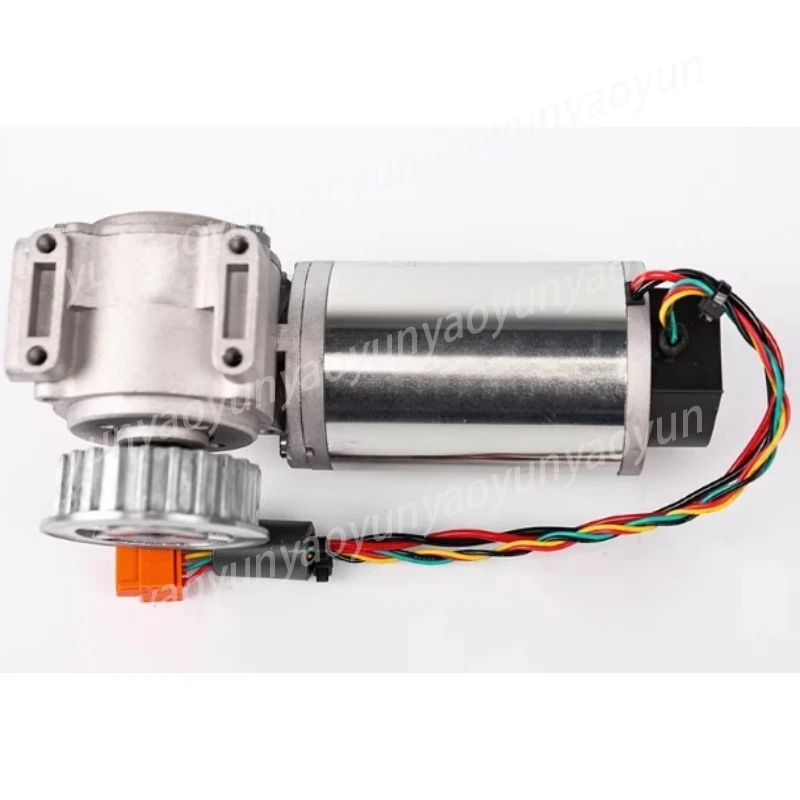 120W Left Mount Elevator Door Operator Motor Replacement Spare Part Lift Door Drive Motor for Elevator Maintenance Repair Work