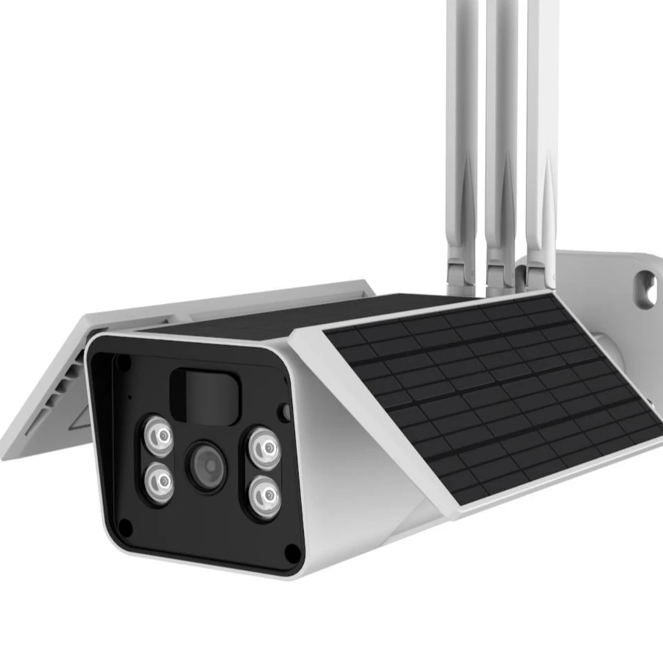 

4G Solar Powered Network Camera 6W Panel Outdoor Weatherproof PIR Movimiento Detection IR Night Vision CCTV Seguridad Video