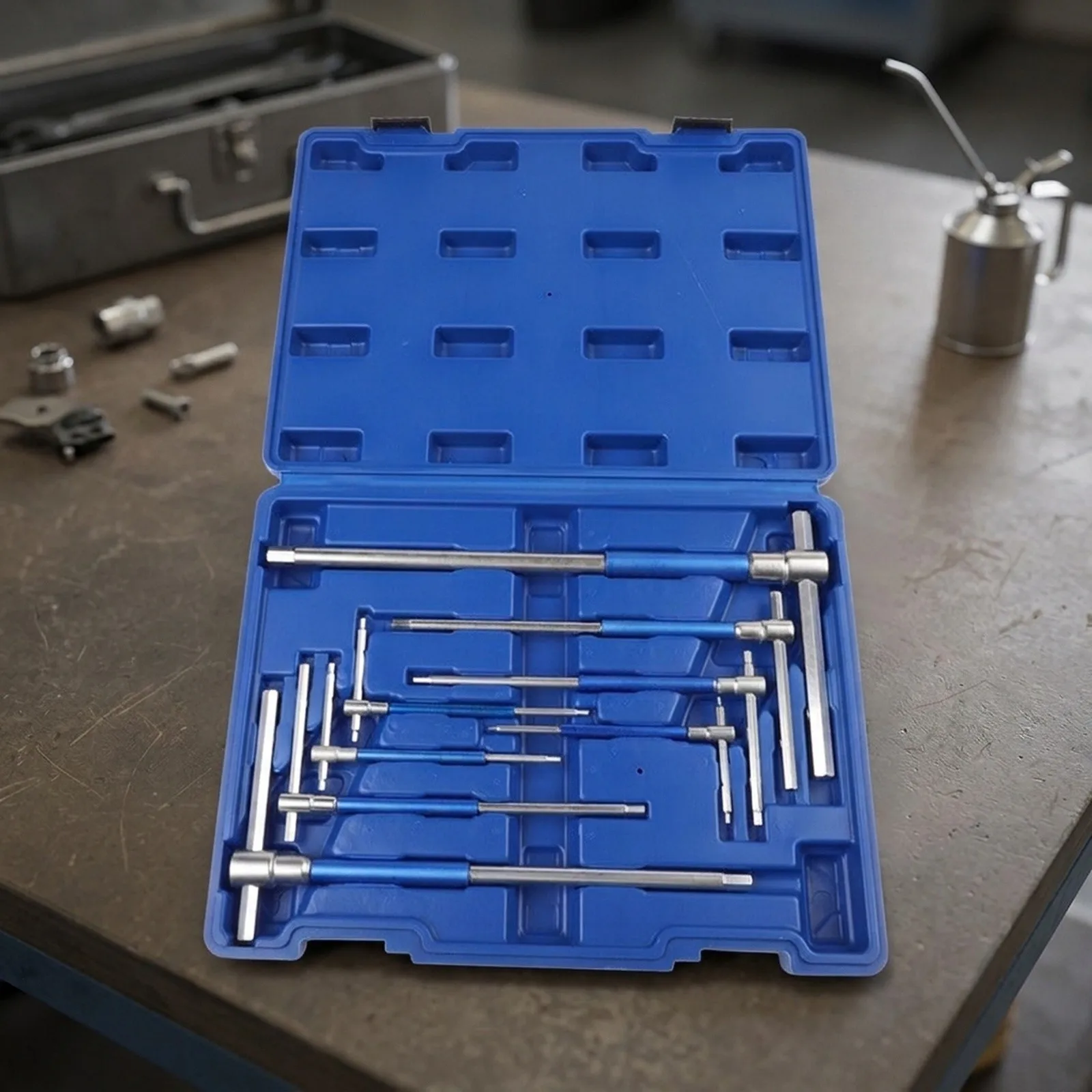 Everyday Repair Tasks 8-Piece Wrench for Easy Assembly 8 Piece Wrench Set For Assembly Tool As Shown For Home Repairs