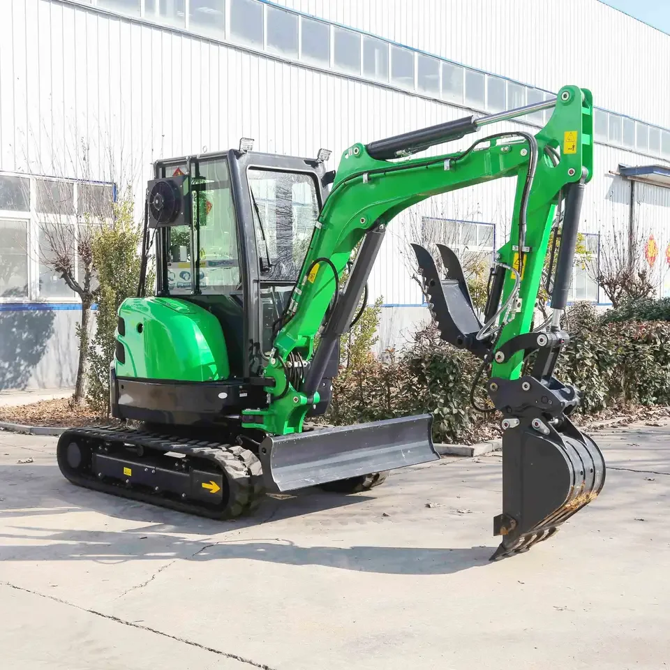 Nuoman mini excavator 1 ton 2 ton 3.5 ton newest products small excavator mini digger machine bucket thumb sleeves