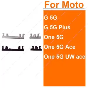 Bilashmart Power Volume Button Motorola MOTO G 5G Plus One 5G UW Ace On OFF Power Buttons Volume Switch Control Side Key Parts