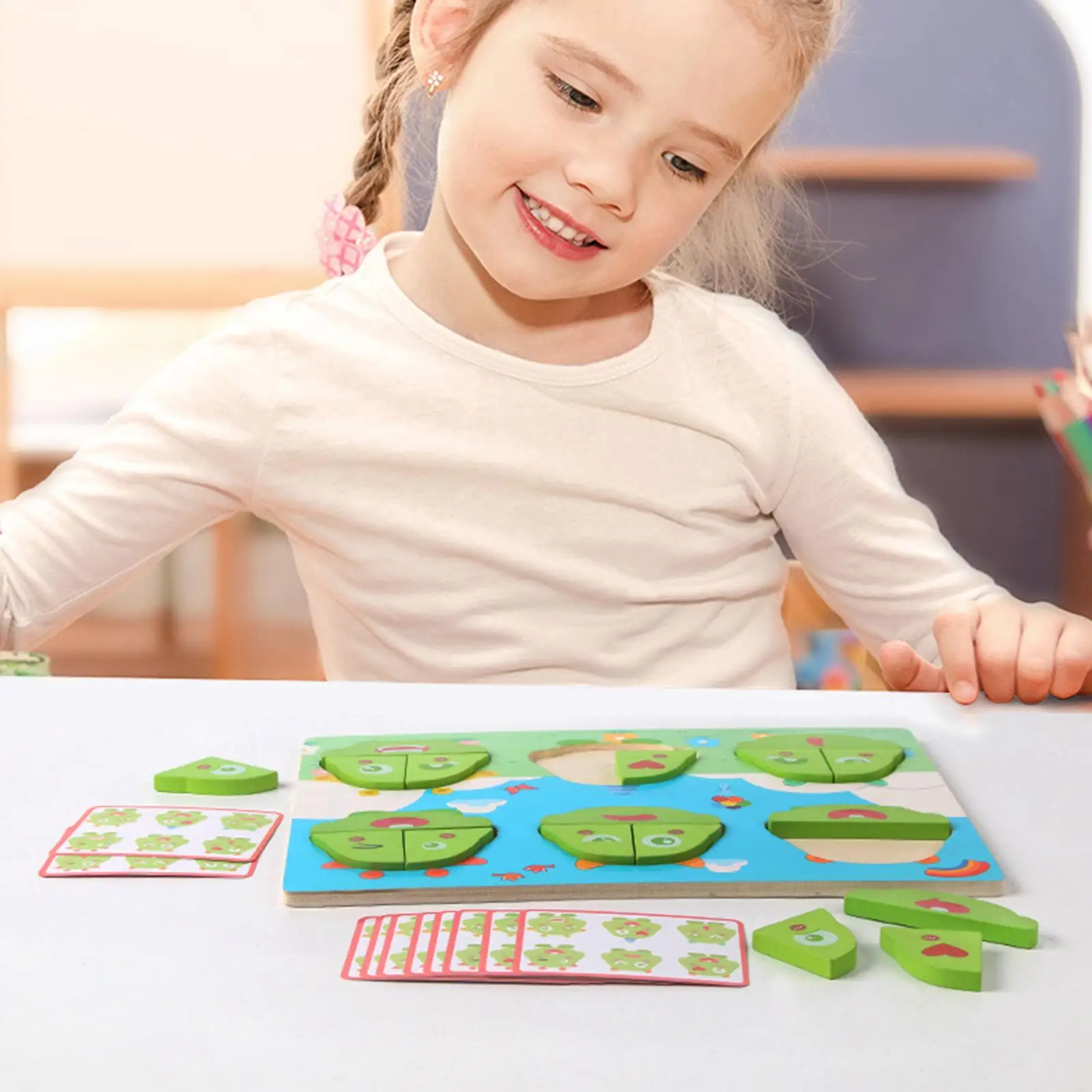jouet-montessori-2-en-1-jouet-en-bois-tableau-d'ecriture-multifonction-monstre-jouant