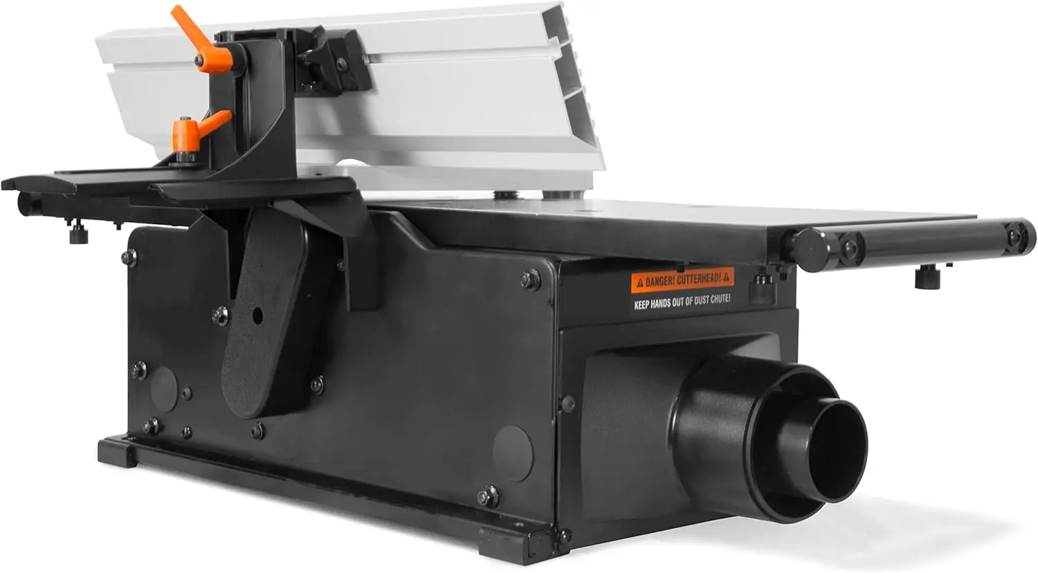 JT833H Jointer de bancada espiral de 10 A e 8 polegadas com mesa extensível