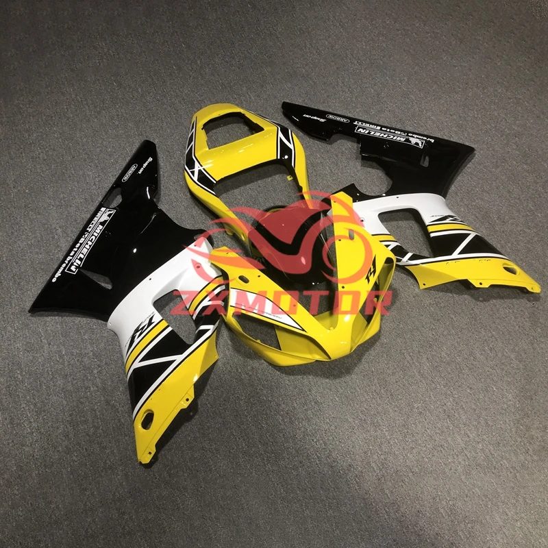 YZF R1 2000 2001 Fairings لياماها YZF-R1 00 01 دراجة نارية مخصصة ABS البلاستيك عالية الجودة الهدايا المجمعة #2