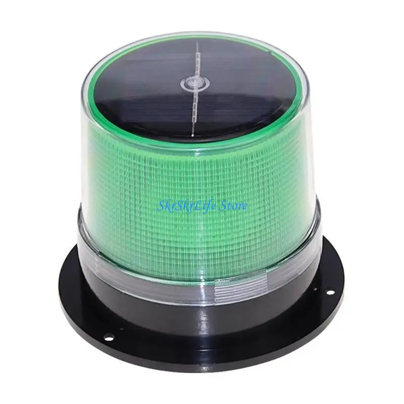 

E65E Safety Flashing LED Lamp Light for Factory Solar Warning Safety Flashing Light Base