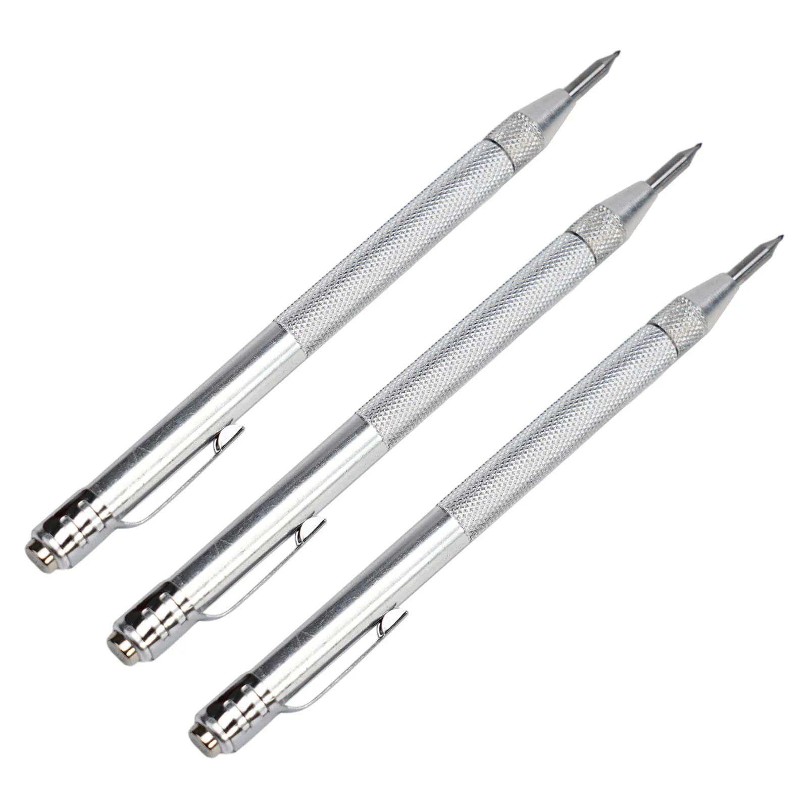 13PCS Scriber Engraving Pen Replacement Carbide Tip Kit 14cm Length Marking Tip For Glass Ceramic Handy Pen-style Handle Tool