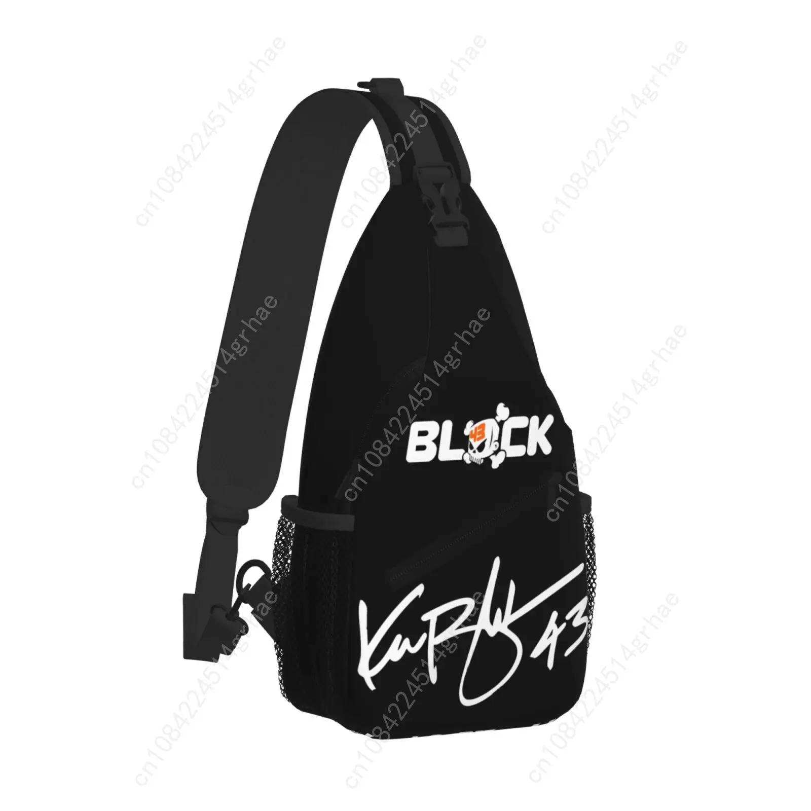Ken Block 43 Sling Bag Chest Crossbody Shoulder Sling Backpack Outdoor Hiking Daypacks Men Women Bags