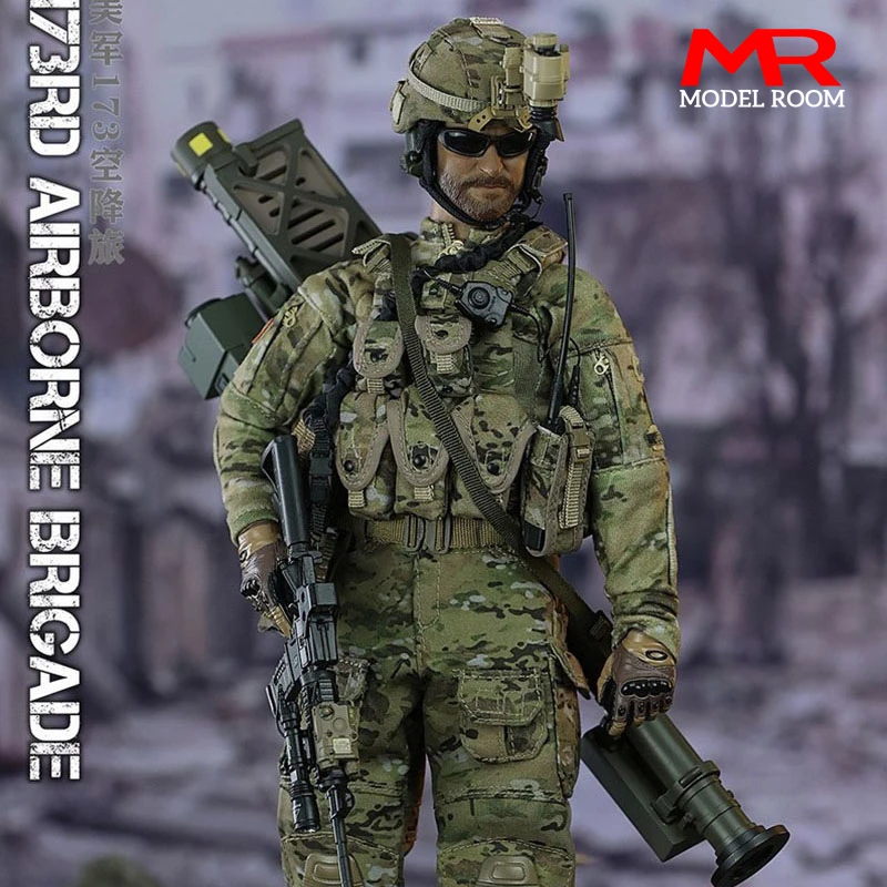 mini times toys M046 1/6 USA 173rd Airborne Brigade Male Soldier Action Figure Body Doll Full Set Collectible Toy