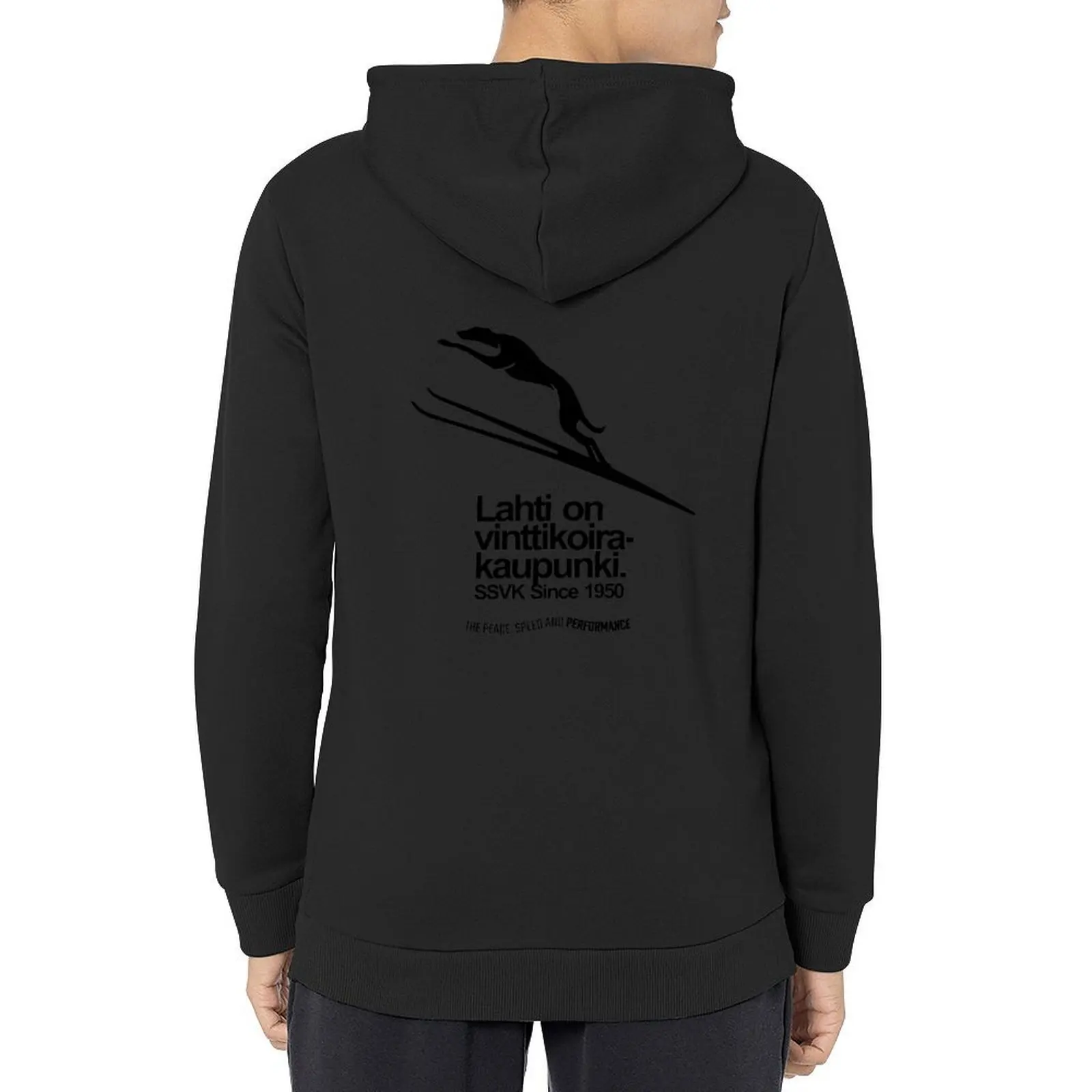 

SSVK SINCE 1950 - LAHTI ON VINTTIKOIRAKAUPUNKI Hoodie autumn jacket men aesthetic clothing men's clothing anime hoodie