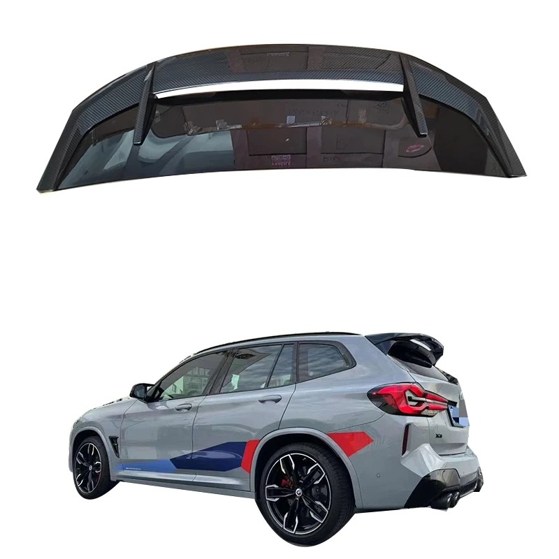 

Mp Style Dry Carbon Fiber Roof Spoiler for BMW X3M F97 Trunk Top Wing Lip 2019+
