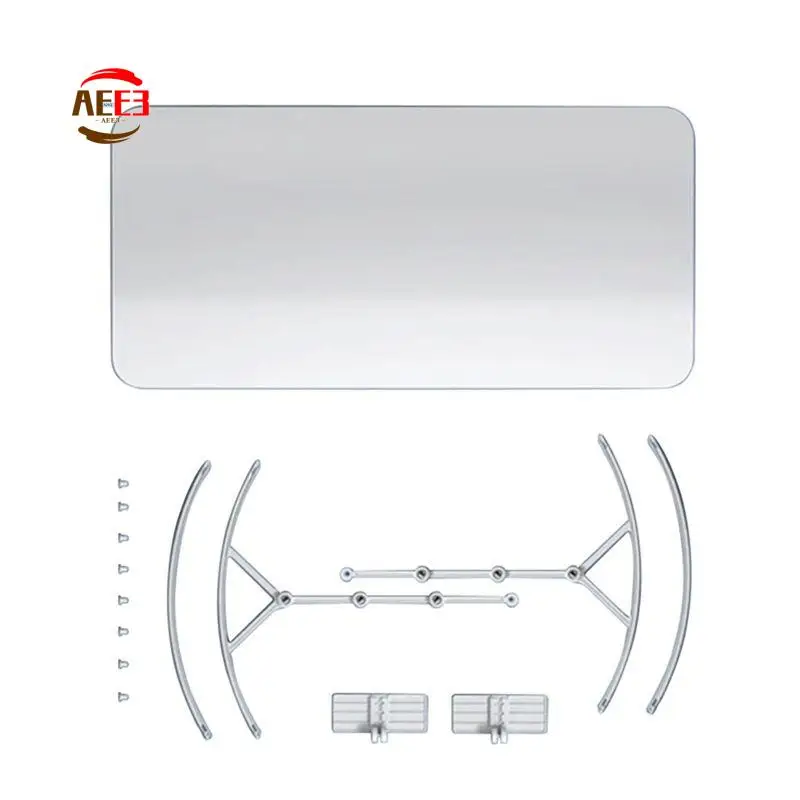 

AEE3-1Set Air Conditioner Wind Deflector Deflector For Window Unit, Retractable Window Anti-Blow Baffle Plastic+PVC
