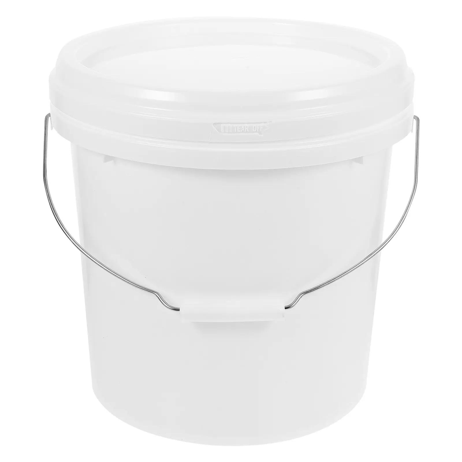 

Ведро для краски объемом 2,2 галлона, пустое, герметичное, с ручкой, большой емкости, прочное, легкое, с гладкой поверхностью, простое в использовании