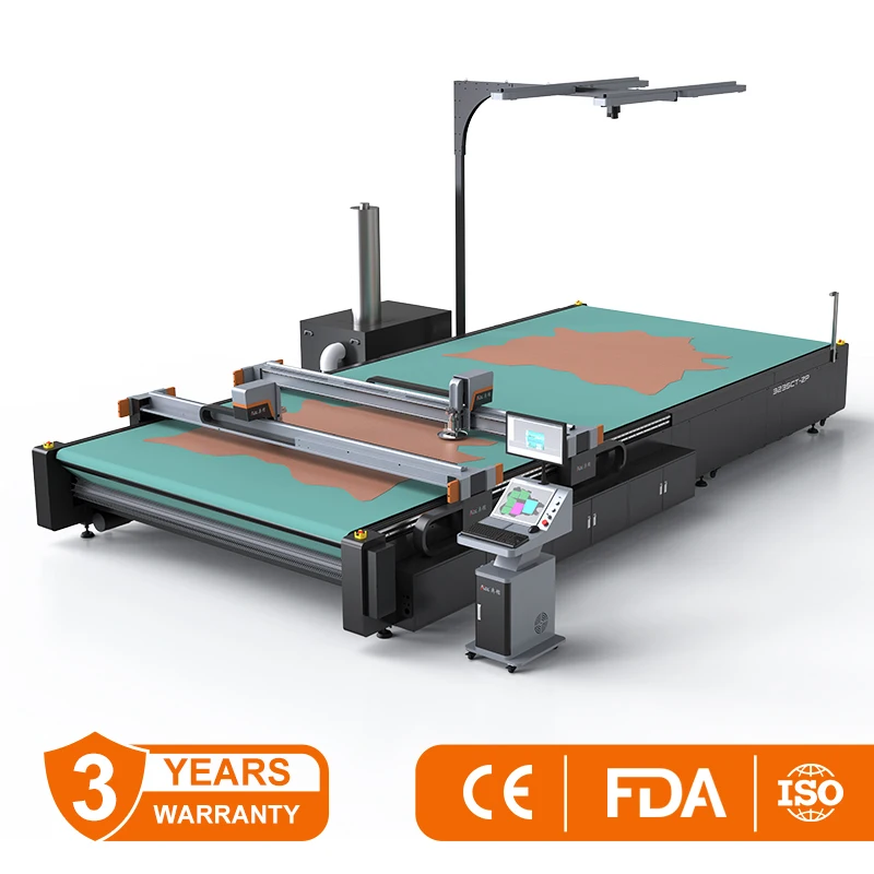 Borsa in pelle CNC che fa macchina da taglio Bracciale in pelle Macchina da taglio piatta femminile Borsa in pelle Macchina da taglio CNC retrò