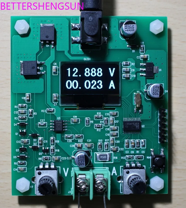 MSP430AFE253 Development Board 0-12V Adjustable Digital Display Power Supply Constant Voltage and Constant Current