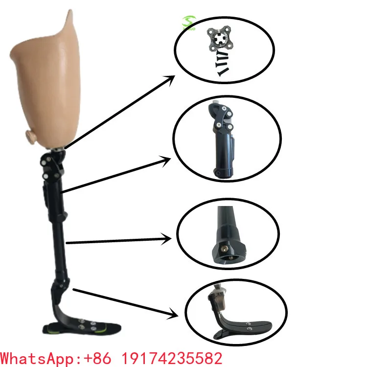 

Orthopedic Prosthetic Implant Pneumatic Knee Joint for Above the Knee Artificial Limbs Leg