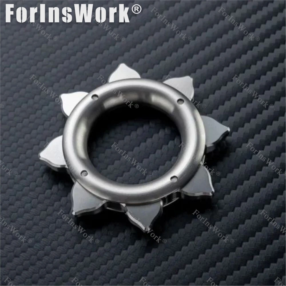 DJGEDC Lotus Gyro Accessori per armature aperte Fidget Spinner Gadget EDC in metallo Gadget Fidget per adulti