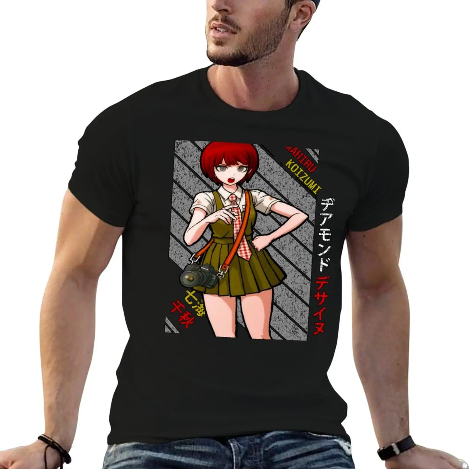 

Koizumi t shirt Mahiru DanganRonpa shirts - 100% cotton 2 Super t man casual T-Shirt