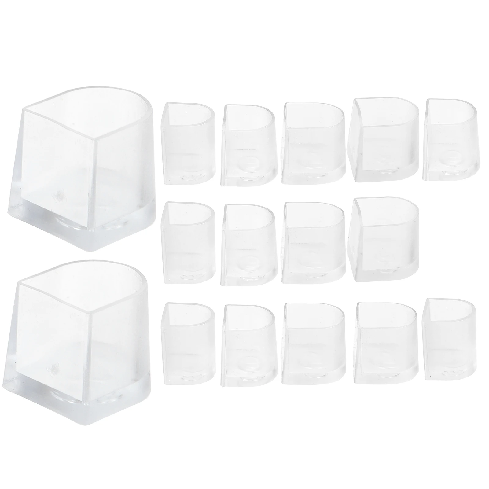 Shoe Clear Tips Caps For High Heels Clear Protector Heel Caps High Heel Tips Non-Skid Pvc Transparent Covers For Grass
