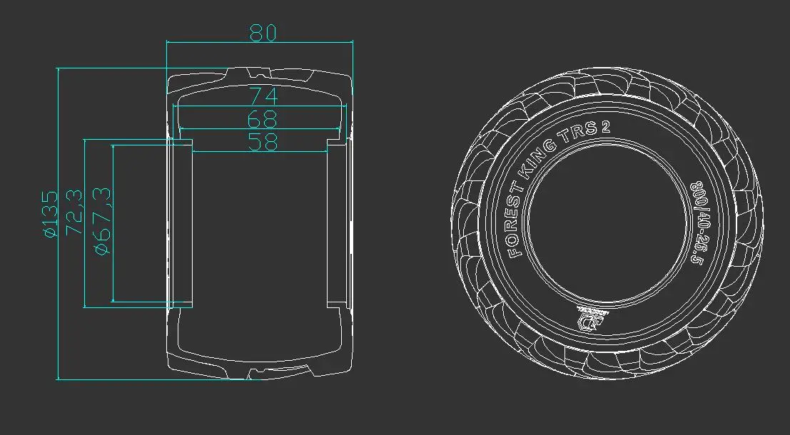 

JDMODEL Wheel Tyre Tires Spare Parts For Toys 1/14 198 ZW370 RC Loader Truck Vehicle JDM-166 E450C Articulated Car Machine Model