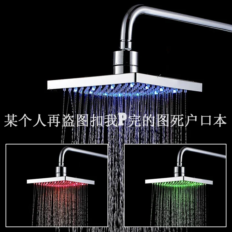 

Vidric Vidric LCD 12" Digital Display Shower Faucets Set LED ABS Shower Head 3-way Digital Shower Panel Mixer Swivel Tub Spout S