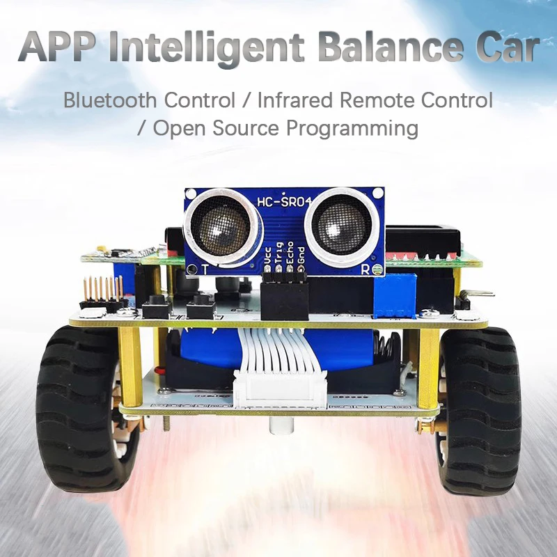 

51 MCU Two Wheel Self Balancing Robot Car Kit - DIY Soldering PID Control, Open Source Learning Kit for STEM Education