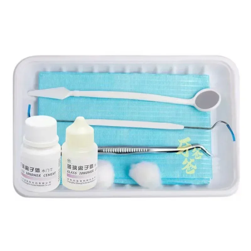 Glass Ionomer Cement Teeth Material  Glue Temporary Repair Kit  and Gap Denture  Adhesive Dental Filling Materials Dentist