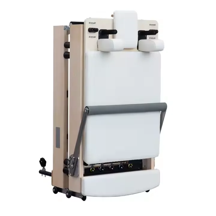 

Factory Wholesale High Quality Maple Wood Folding Pilates Core Bed Portable Pilates Equipment