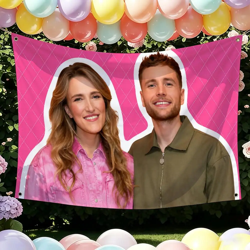 Suzan And F-Freek Singer Band Flags Flag Suitable For Party Club Outdoor Interior Wall Art Decoration Banner Gift