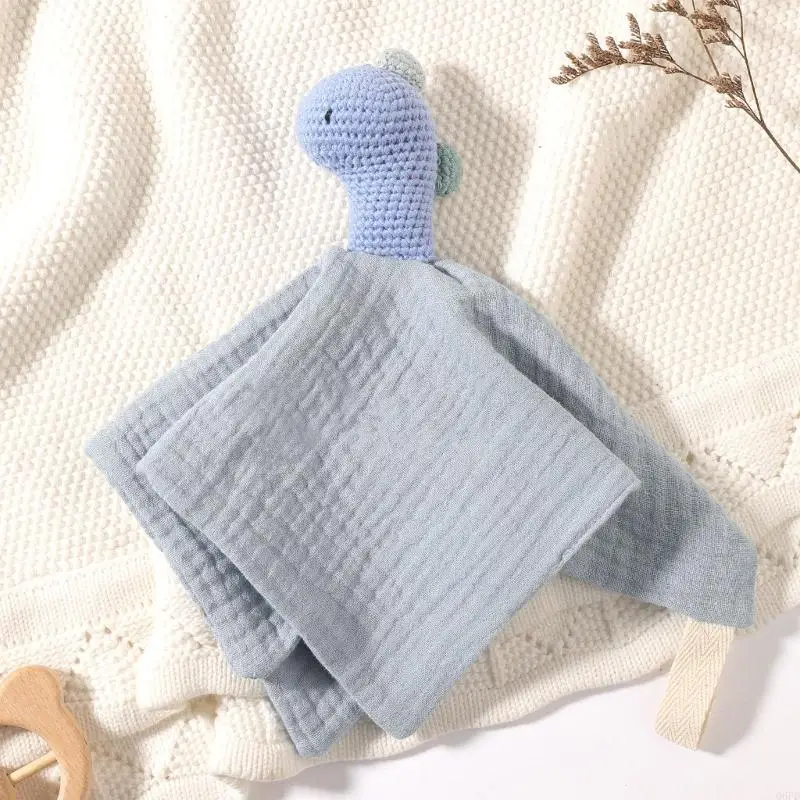 Lovely Baby Soother Toy Appease Toy Cartoon Animal Burping Cloth for Girls Boys Cotton & Soft Comforting Towel