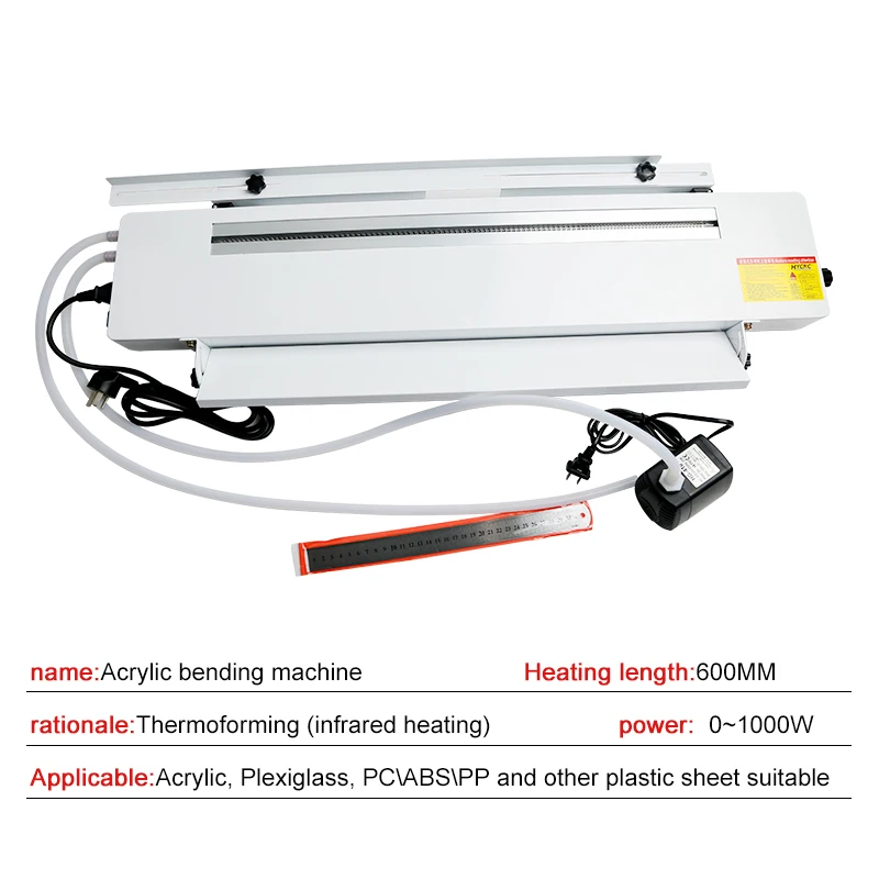 220/110V Acrylic Bending Machine With Angle Regulator Water Cooled Advertising Hot Bending Length/Angle Positioning Bracket 30cm