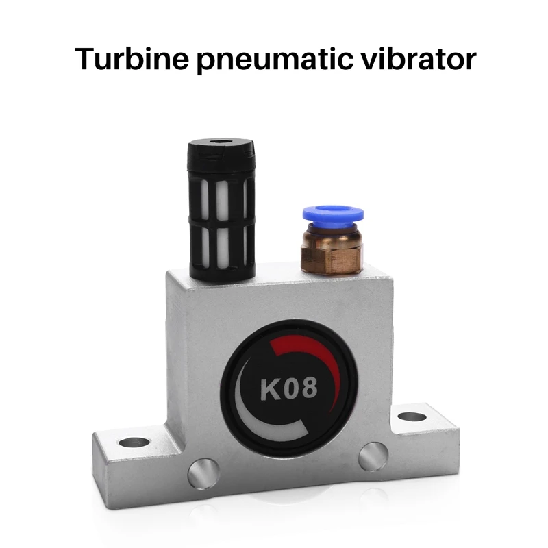 1/4 vibratori a turbina pneumatici vibratore industriale dorato silenzioso per tipo a sfera oscillatore vibratore pneumatico industriale tramoggia