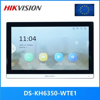 HIKVISION Monitor interior PoE multilingüe de 7 pulgadas DS-KH6350-WTE1 reemplaza DS-KH6320-WTE1, aplicación Hik-connect, WiFi, videoportero