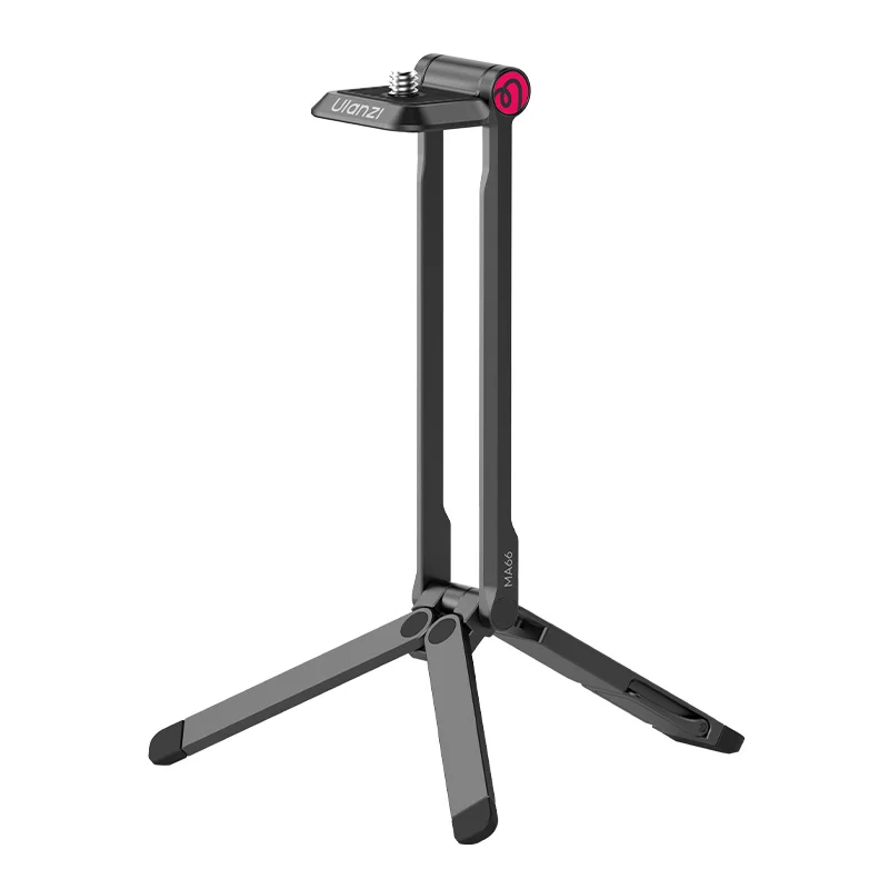 Ulanzi MA66 Statief Magnetische Snelkoppeling voor DJI Pocket 4 / 4p /3 Selfie Stick Handvat met Verborgen Haak voor Reisvlog-opnames