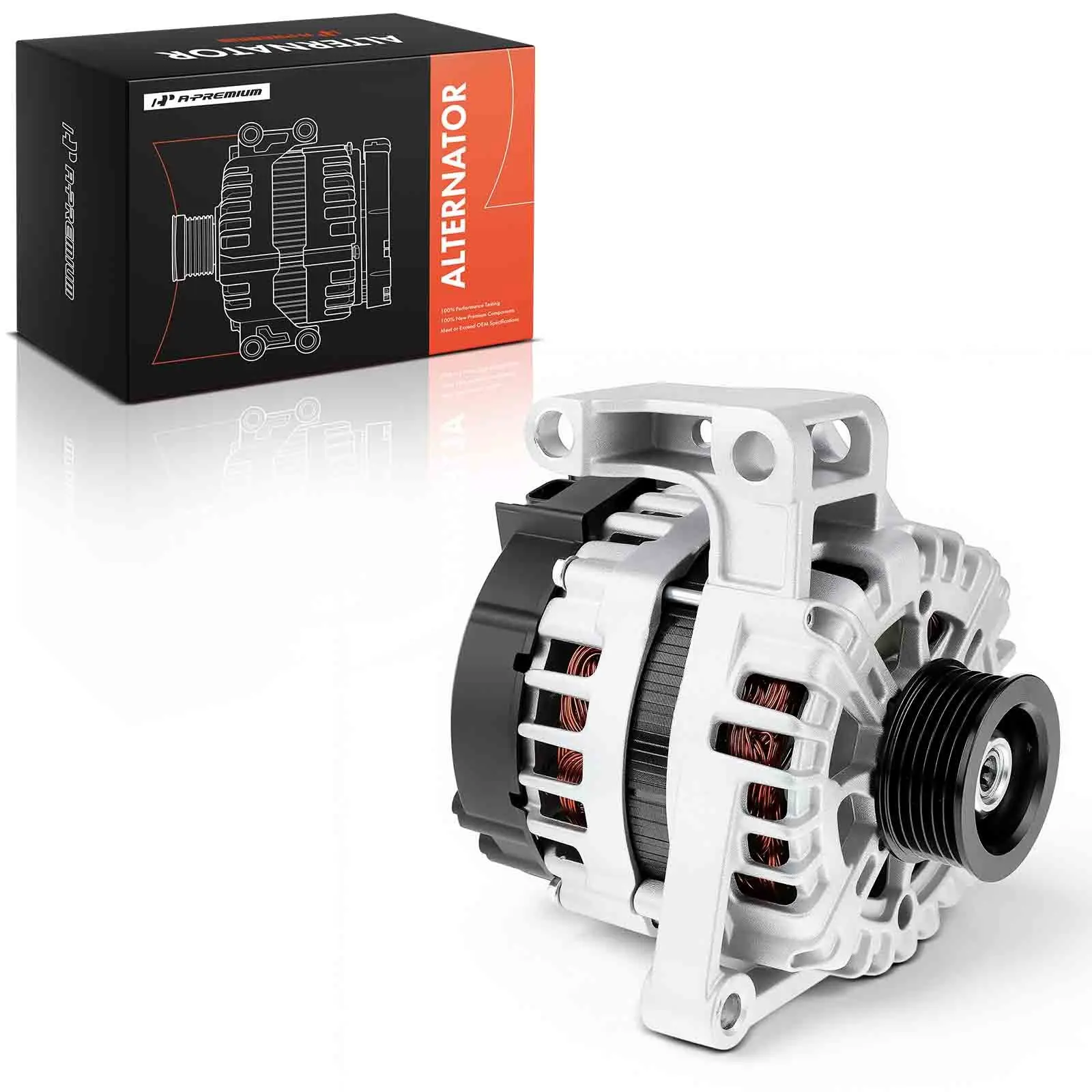 A-Premium Alternator for Chevrolet Equinox 2010-2011 Impala 2012-2020 GMC Terrain 2010-2011 Buick LaCrosse 2010-2016 Allure 2010