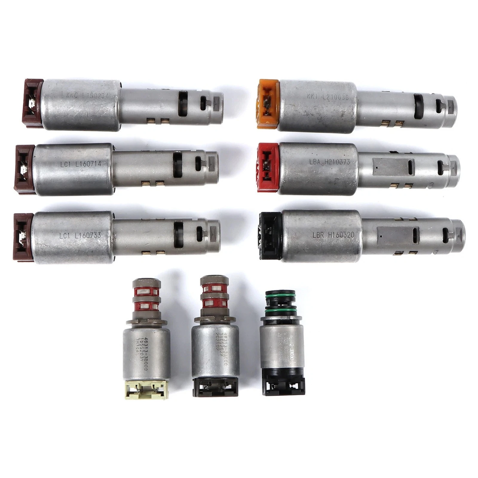 Artudatech 9PCS A8LR1 Transmission Solenoid Valve Kit For Hyundai Genesis 2011 2012 2013 2014 2015 2016 Car Accessories