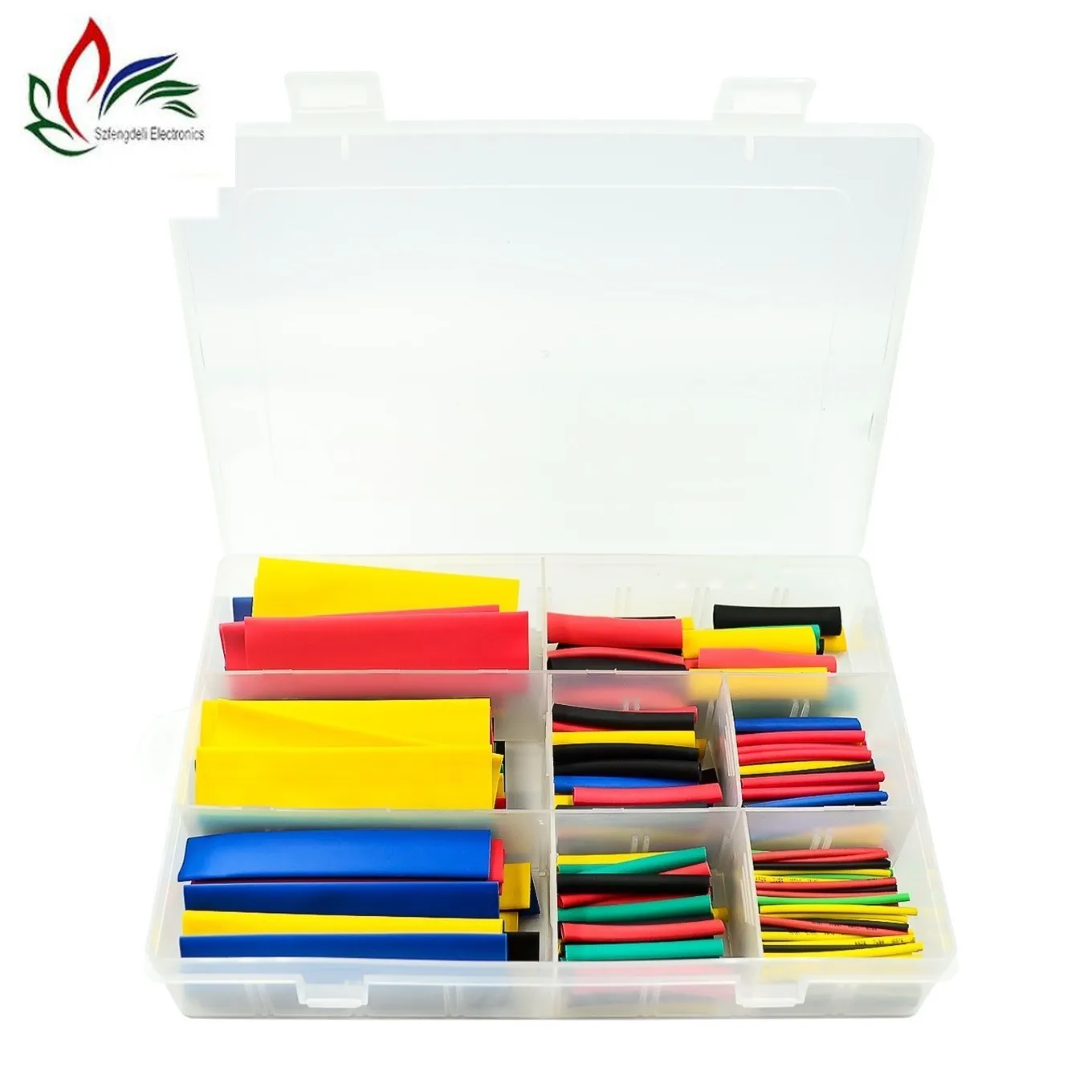 

328PCS Polyolefin Insulation Heat Shrink Tubing Tube Sleeve Wrap Wire Assortment Shrinkable Tube Wrap Wire Cable Sleeves Set Hot