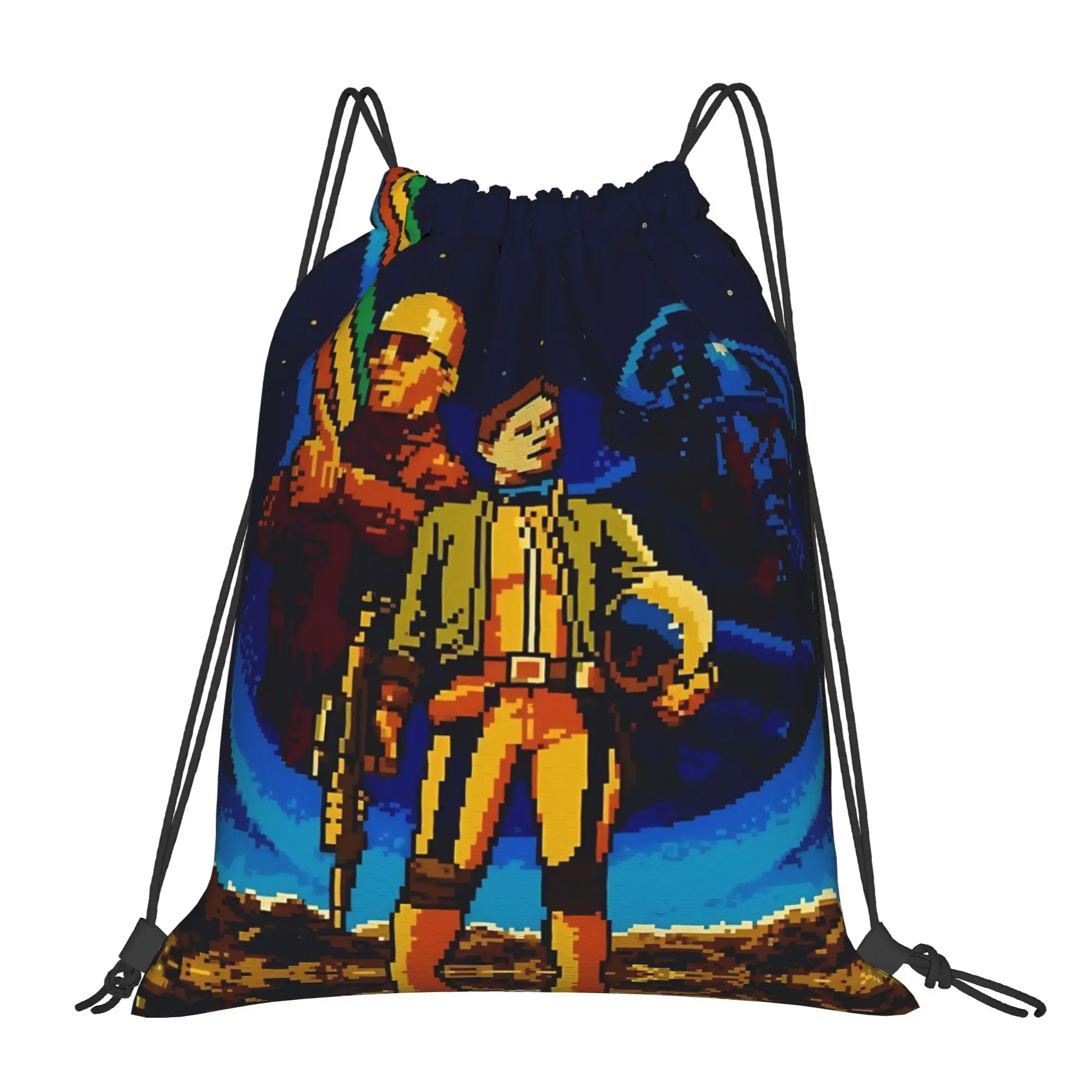 

ARC Raiders Backpack Drawstring Football Bags Gym Bag Water Resistant Shoot Game String Sackpack for Travel