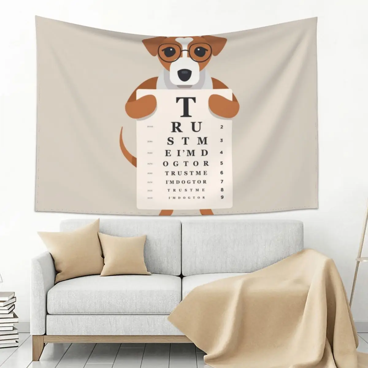 

Trust Me Im Dogtor The Eye Dogtor Tapestry