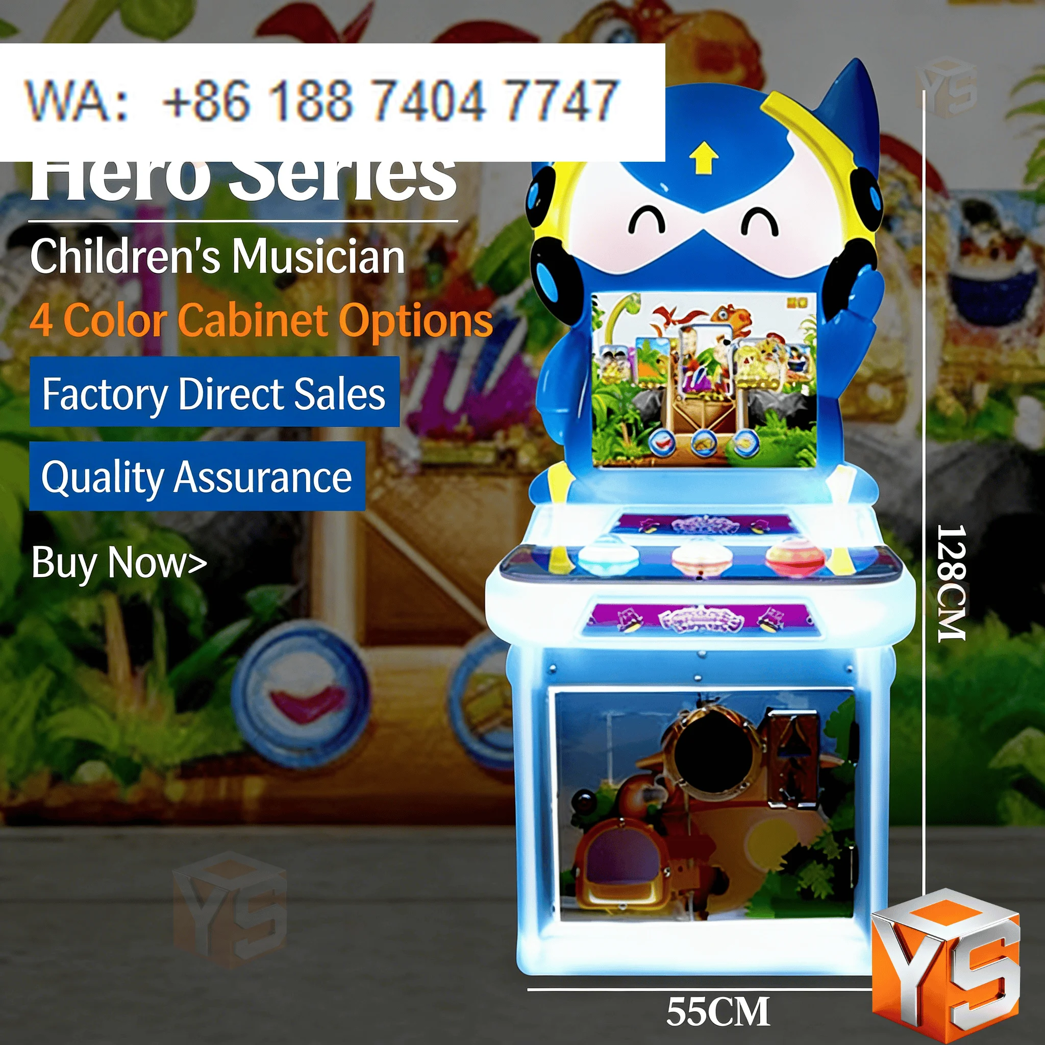 

ZDYS Hot Selling High ROI Amusement Park Children Arcade Marble Shopping Mall Coin P Kids Game Machine