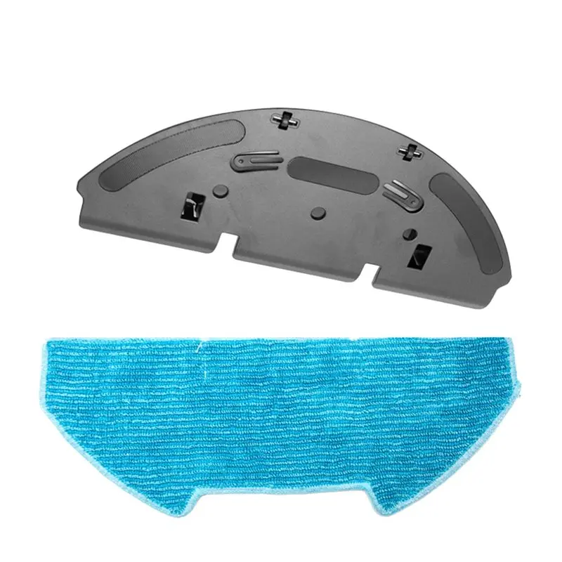 N95R For Bobsweep Ihome S1/S1 Pro/V9 Compatible Mop Bracket With Mop Replacement For Robot Vacuum Cleaners