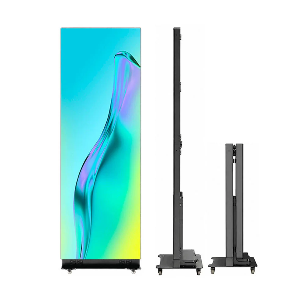 80 Inch P2 Foldable LED Poster Screen, HD Portable Digital LED Display ...