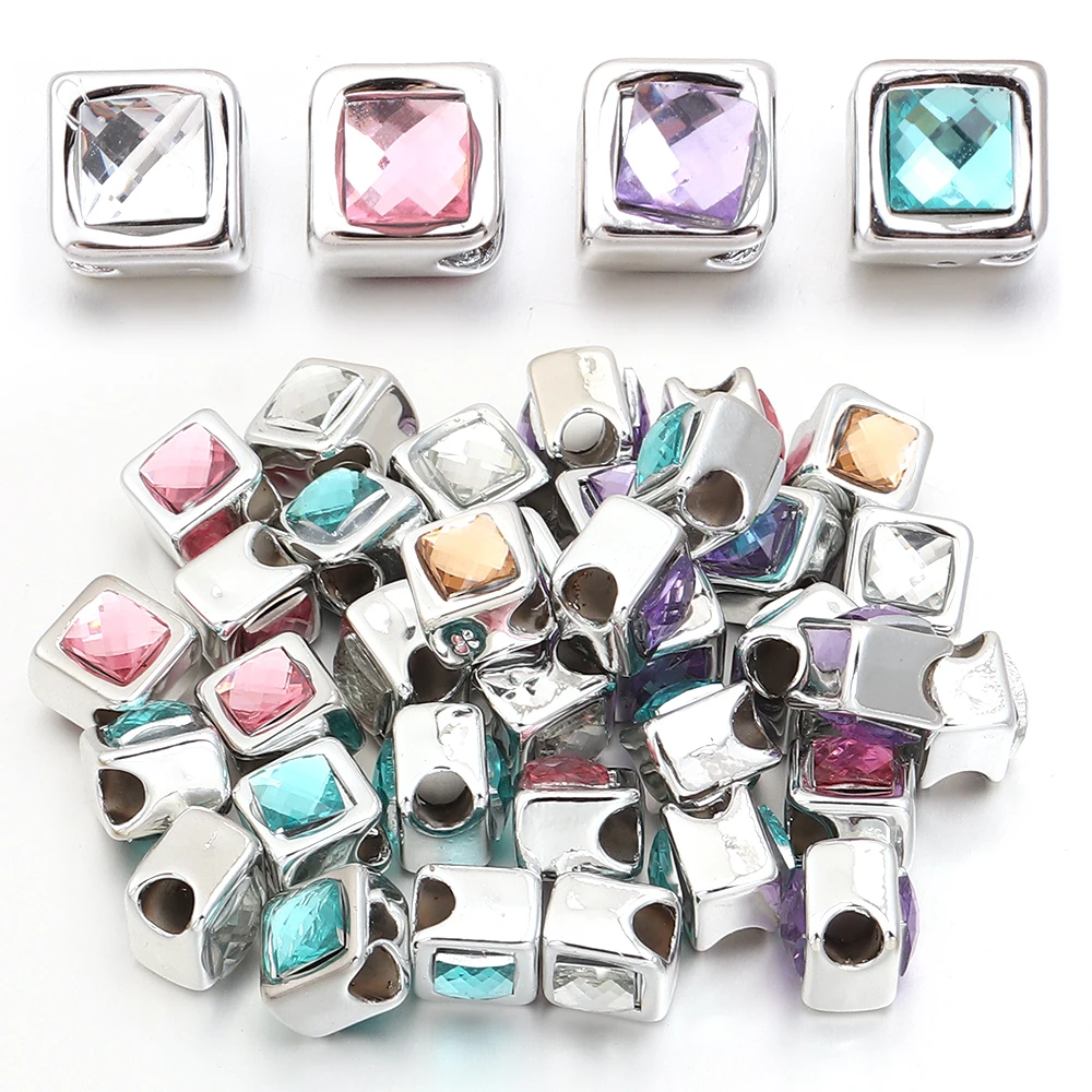 10 buah/set Manik-manik Perseg - Resin Craft Projects ulasan dan harga