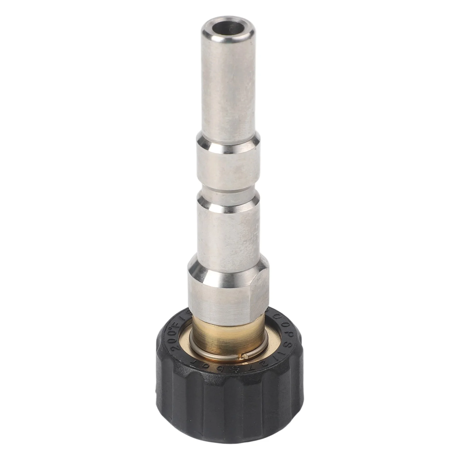 for versatile Compatibility for m22 Thread Adapter Silver And Black Kaercher Coupling Adapter Easy Installation Design