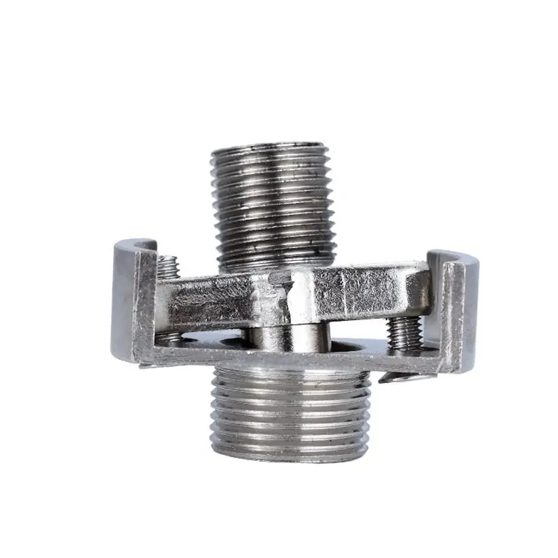 Adjustable Brass Pipe Fitting 120-180mm Shower Extension Connector Reducing Nipple Pipe Adapter for Home Plumbing