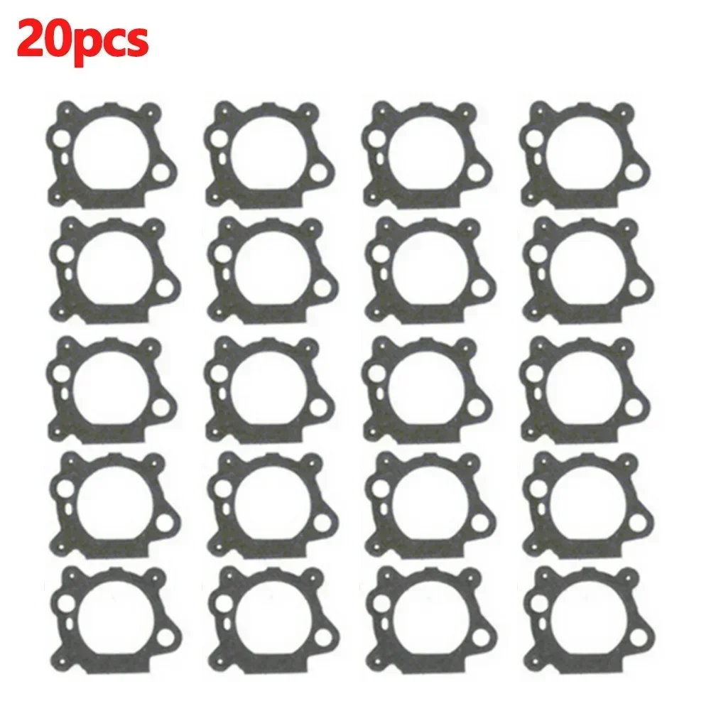 20 Buah Gasket Dudukan Pembersih Udara Gasket Filter Udara Cocok untuk 272653S 795629 Gasket Pembersih Udara Quantam 8746 Suku Cadang Mesin Pemotong Rumput