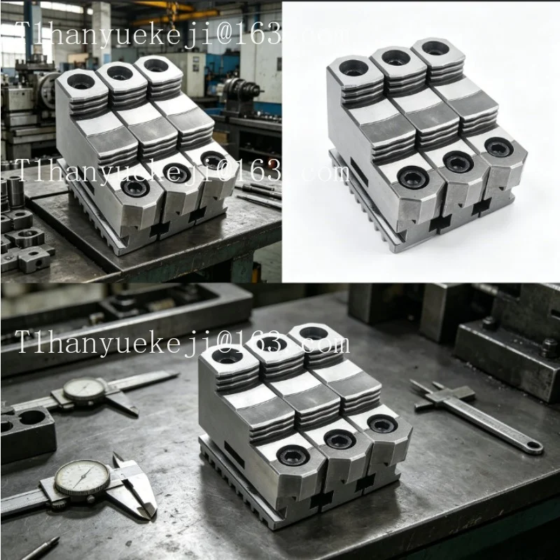 Three Jaw Chuck Active Jaw Lathe Split Type Positive and Negative Dual-use Jaws200 250 320 400 500